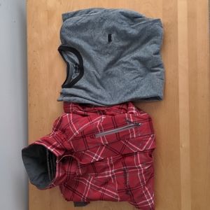 Men's Small Columbia Jacket and Levi's Shirt